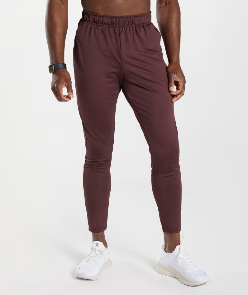 Men\'s Gymshark Sport Jogger Burgundy | CA 6D185A